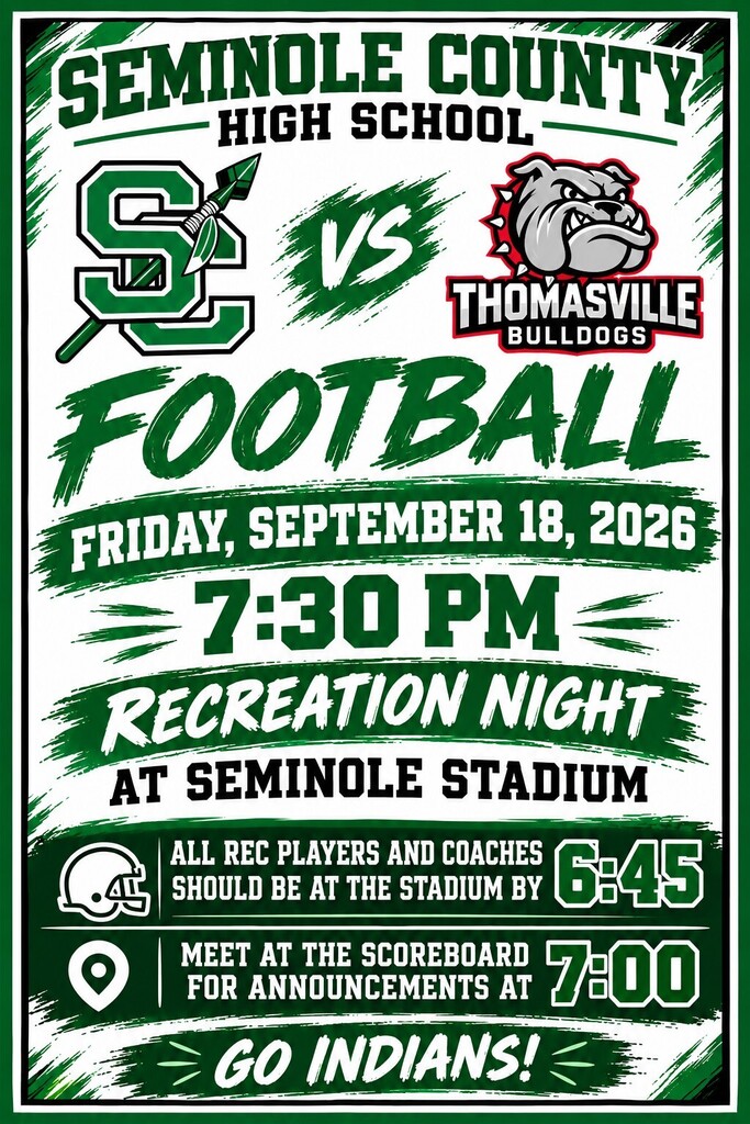 Recreation Night at SCHS Football