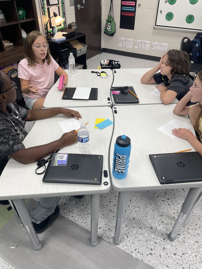 📚✨ Fifth Grade ELA in Action! ✨📚  Mrs. Croom’s fifth grade ELA classes have been working hard on analyzing character traits, conflicts, and relationships! Students are taking a closer look at characters’ actions and choices and using text evidence to support their claims and thinking. 🔍📖  They’re also putting all of these skills together to determine the theme of a story. By analyzing characters, their actions, challenges, and relationships—and supporting their ideas with evidence—students are discovering how the events of a story connect to a deeper message or lesson. 💡  We are so proud of the thoughtful readers and critical thinkers these students are becoming! 🌟📚  #FifthGradeELA #ReadingSkills #TextEvidence #CharacterAnalysis #FindingTheTheme #CriticalThinkers