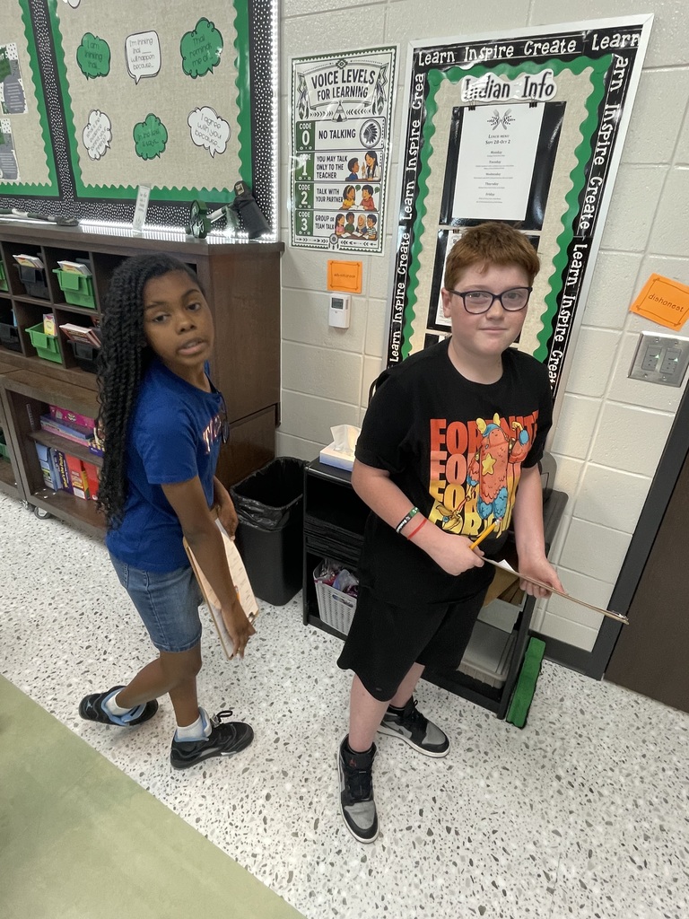 "📚✨ Learning + Fun = A Great Day! ✨📚 We had a great time reviewing our Unit 2 Reading Standards and Spelling today! Our students worked hard while having fun with hands-on activities. 📝📖 They especially enjoyed Headband Spelling, where they had to think, collaborate, and use their spelling skills. We also went on a scavenger hunt around the classroom to find and categorize different character traits. 🔎🧠 I love seeing my students engaged, moving, thinking, and learning together! 💚🖤🤍 Great job, 5th grade! Keep up the hard work! 👏📚"