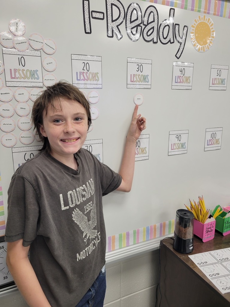 Jayce Rose has passed 30 iReady Reading Lessons! Ms. Hodges is super proud of your hard work and devotion to learning! Awesome!