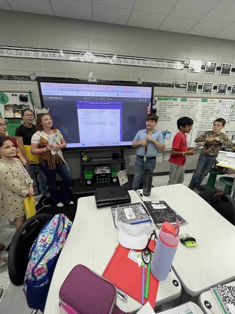"⚡️ Expository Writing in Mrs. Croom’s ELA Class! 🌬️💨  After reading two informational texts as part of our expository writing unit, Mrs. Croom’s ELA students engaged in a lively debate about the use of hydroelectric plants and wind turbines as sources of energy.  Students responded to a writing prompt asking whether communities should continue to fund each of these energy sources. They had to take a position, defend their reasoning, and support their ideas with evidence from both texts.  Students also had to consider both sides of the issue by explaining whether the benefits outweigh the problems associated with each energy source.  We are working hard to become stronger writers by learning to use evidence, explain our thinking, and support our claims! 📝📚💚"