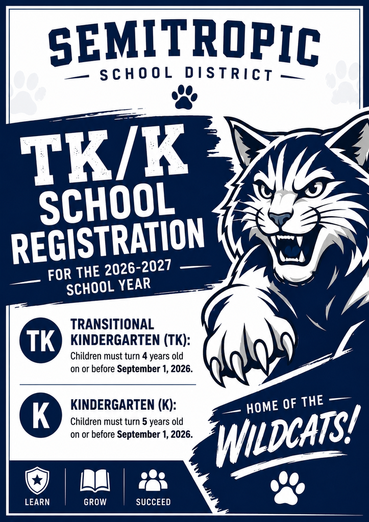 2026-2027 Tk/K Registration Flyer