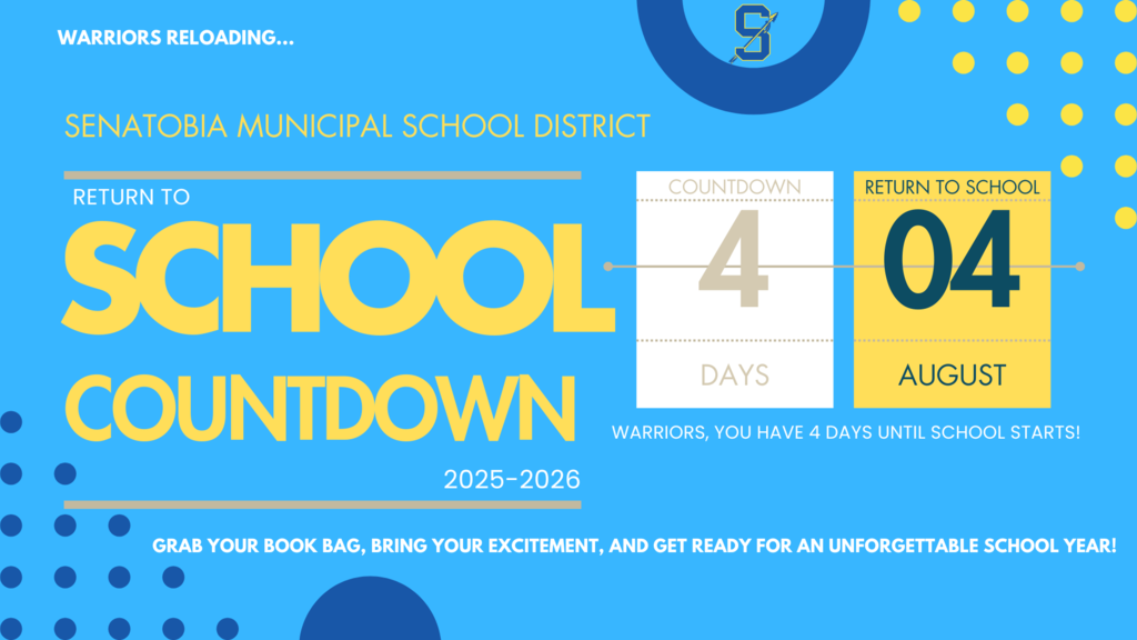 Countdown to 2025-2026 School Year: 4 Days