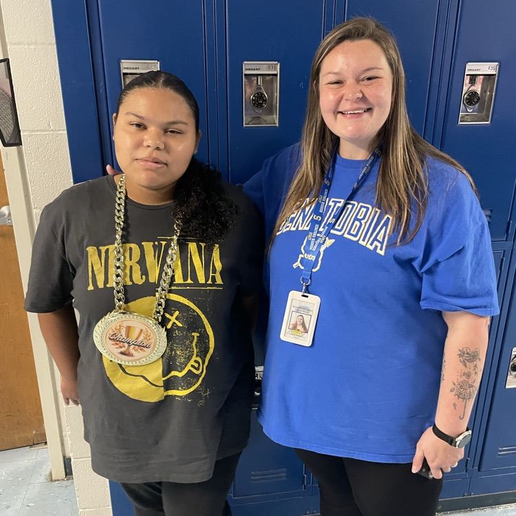 Jazlynn and Mrs. Montgomery