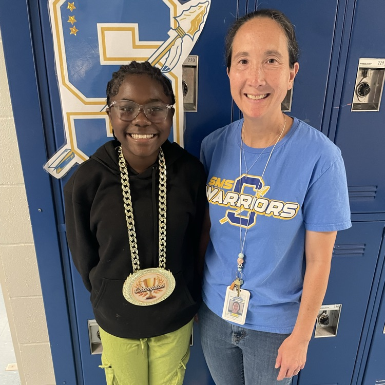 Demiyah and Mrs. Billingsley 
