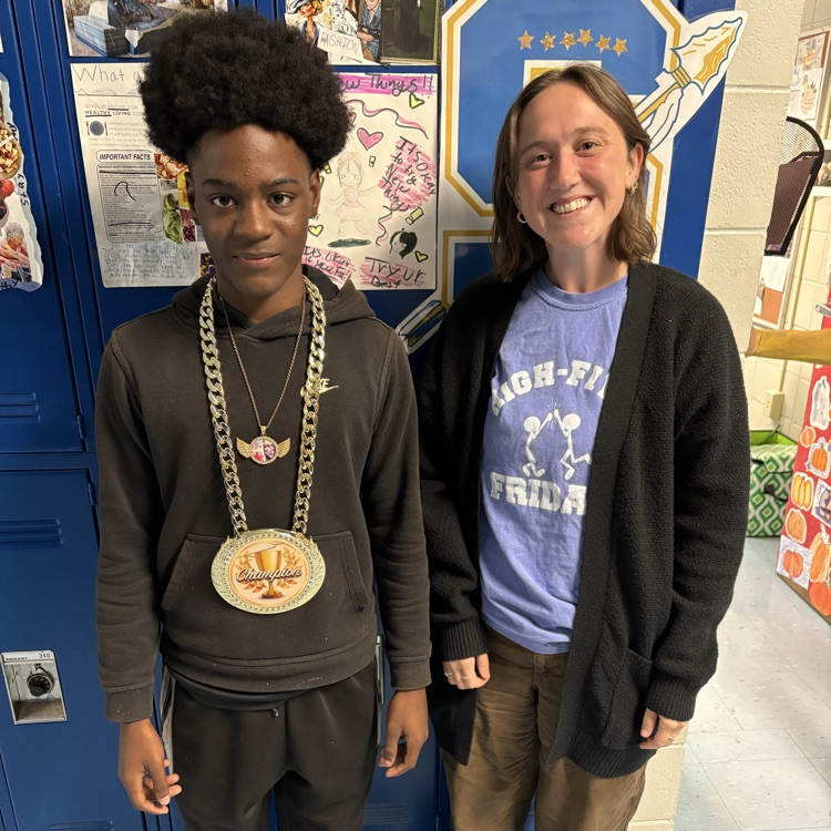 Tavion and Ms. Rhone 