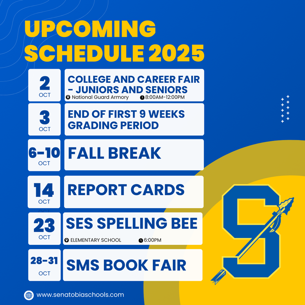 Upcoming Events 2025 - October