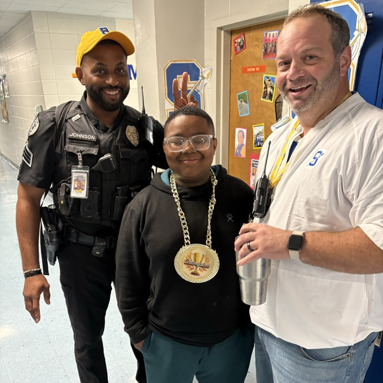 Officer Johnson, Jabron, and Dr. Howington 