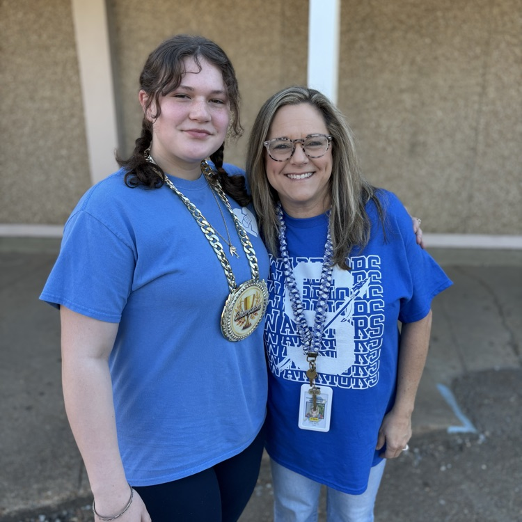 Faith and Mrs .Lloyd 
