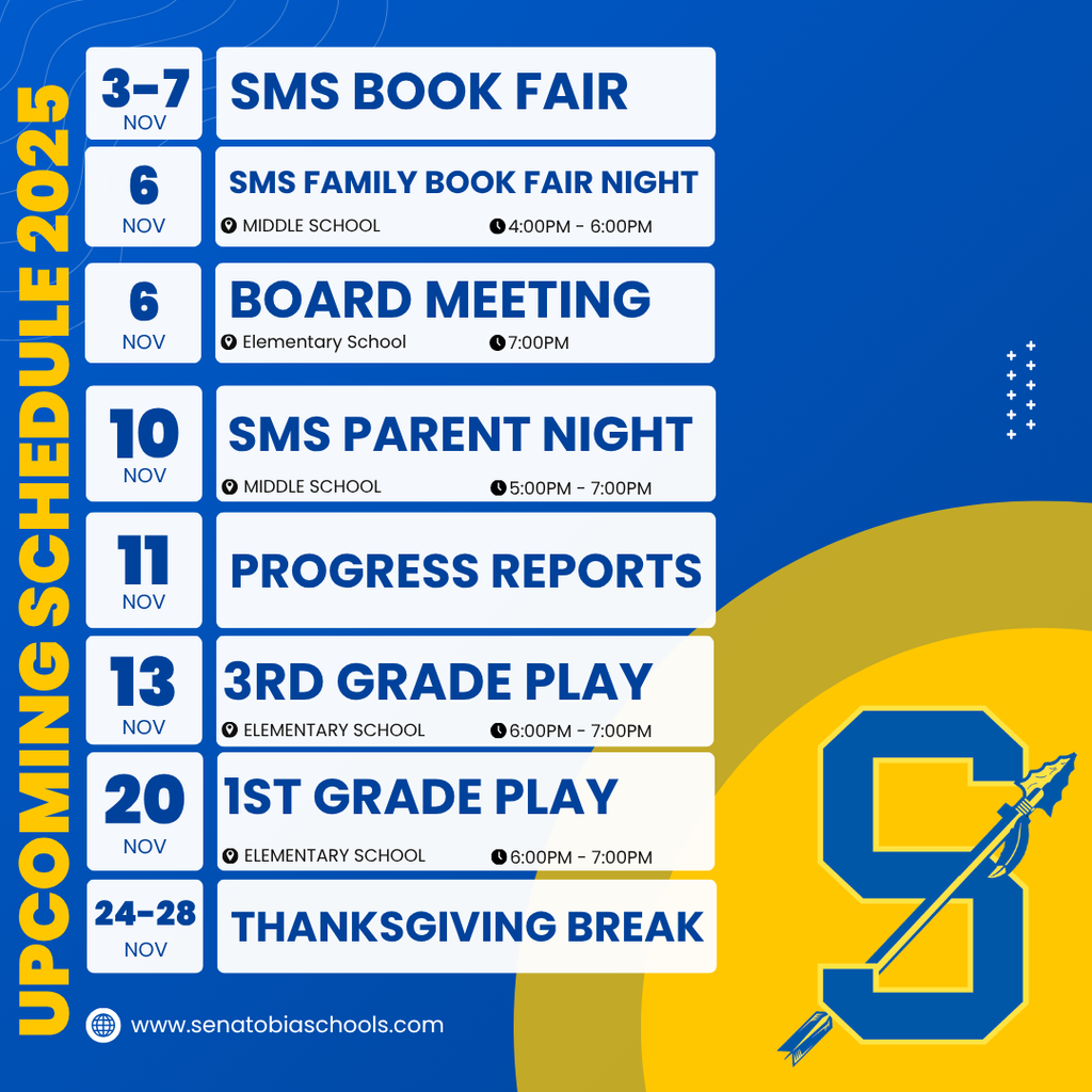 Upcoming Events 2025 - November