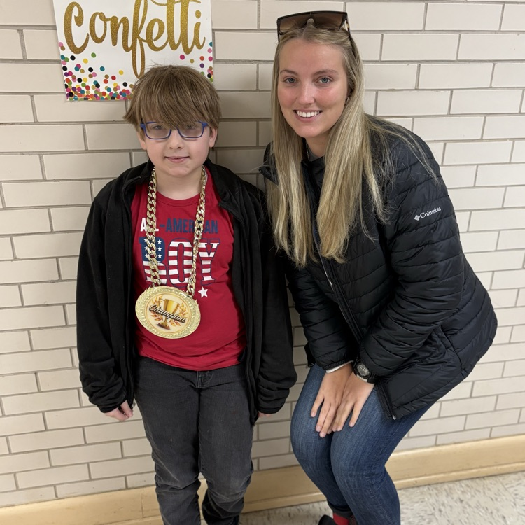 Landen and Ms. Brown 