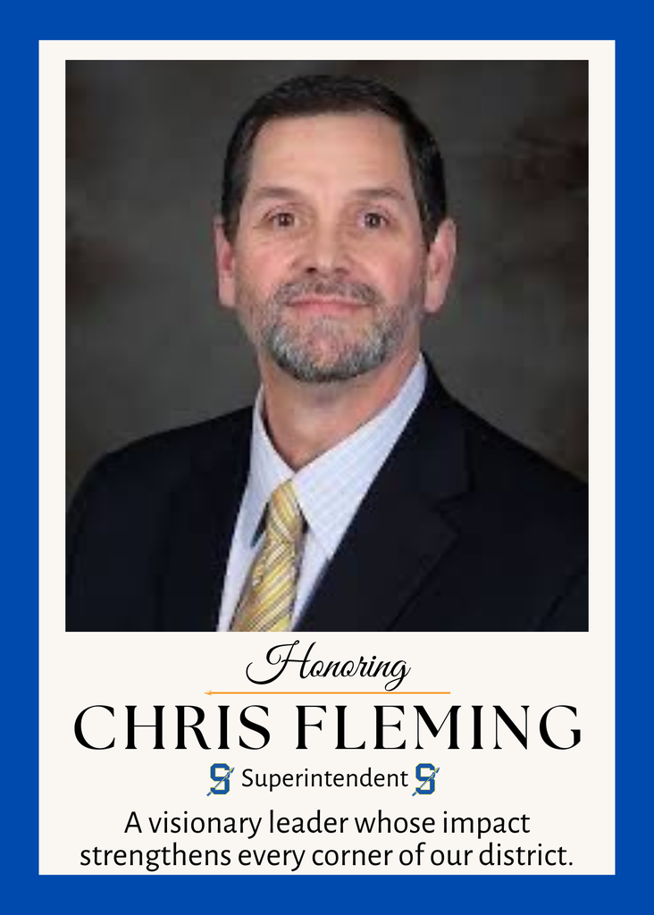 Chris Fleming-Superintendent Appreciation Week 2025