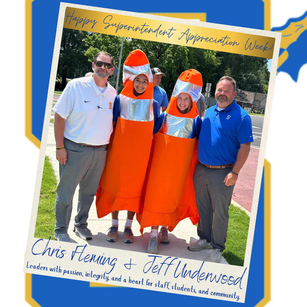 Superintendent Chris Fleming and Assistant Superintendent Jeff Underwood-Thank you!