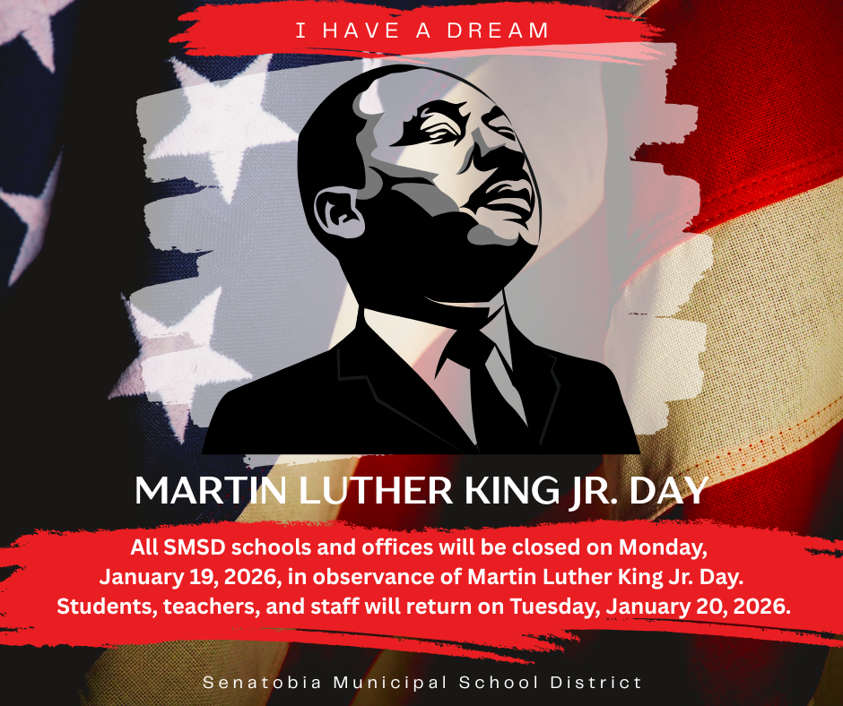 Martin Luther King Day-School Closed- January 19, 2026