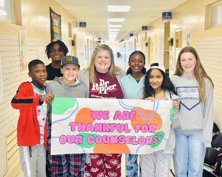 Mrs. Swindle and her hype squad 