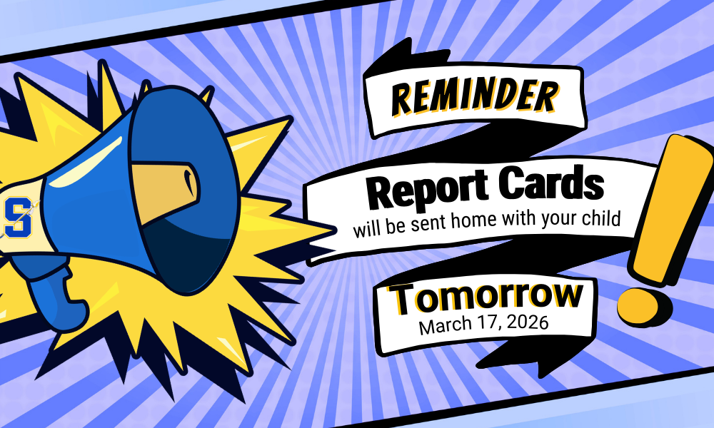Report Card Reminder: March 17, 2026