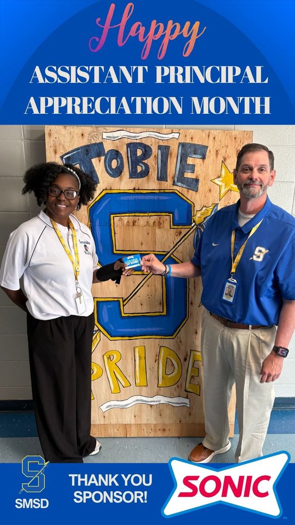 Shalikina Weeden- Happy AP Appreciation Month! 2026 Sonic Sponsor