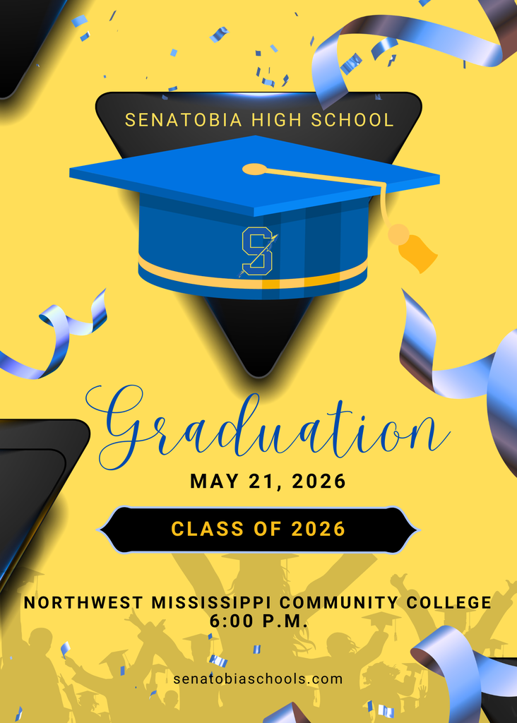 SHS Graduation Announcement: May 21, 2026  at 6:00 p.m.