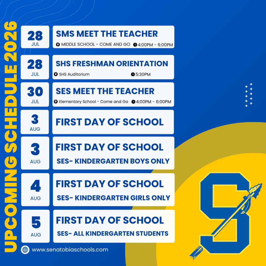 upcoming schedule 2026