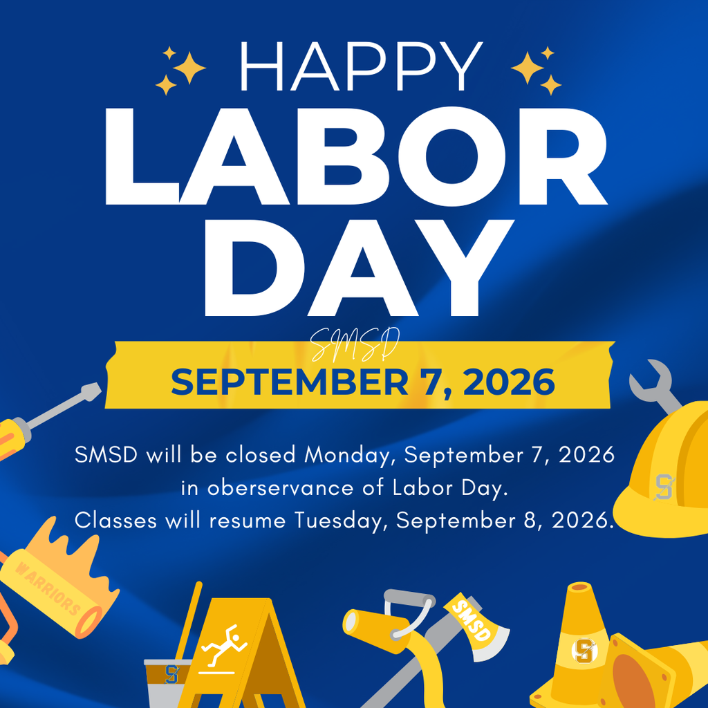 Happy Labor Day- School Closed September 7, 2026