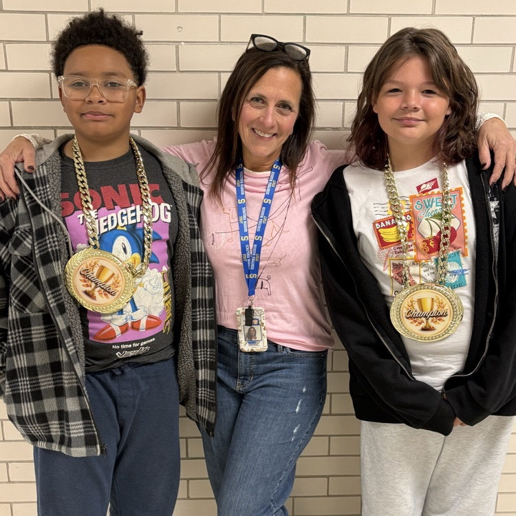 Elijah, Mrs. Winstead, and Aubrey 