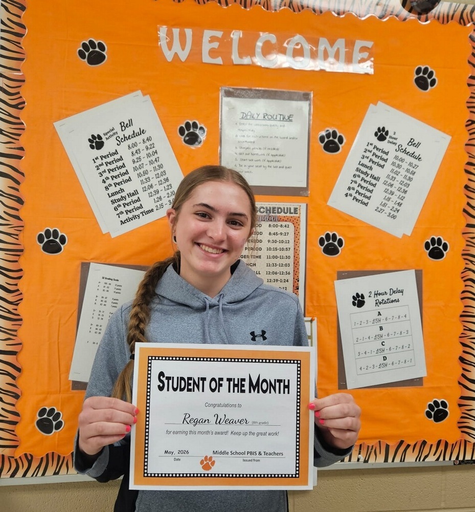 8th Grade Winner