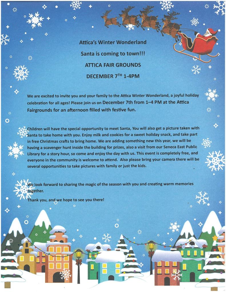 Attica's Winter Wonderland