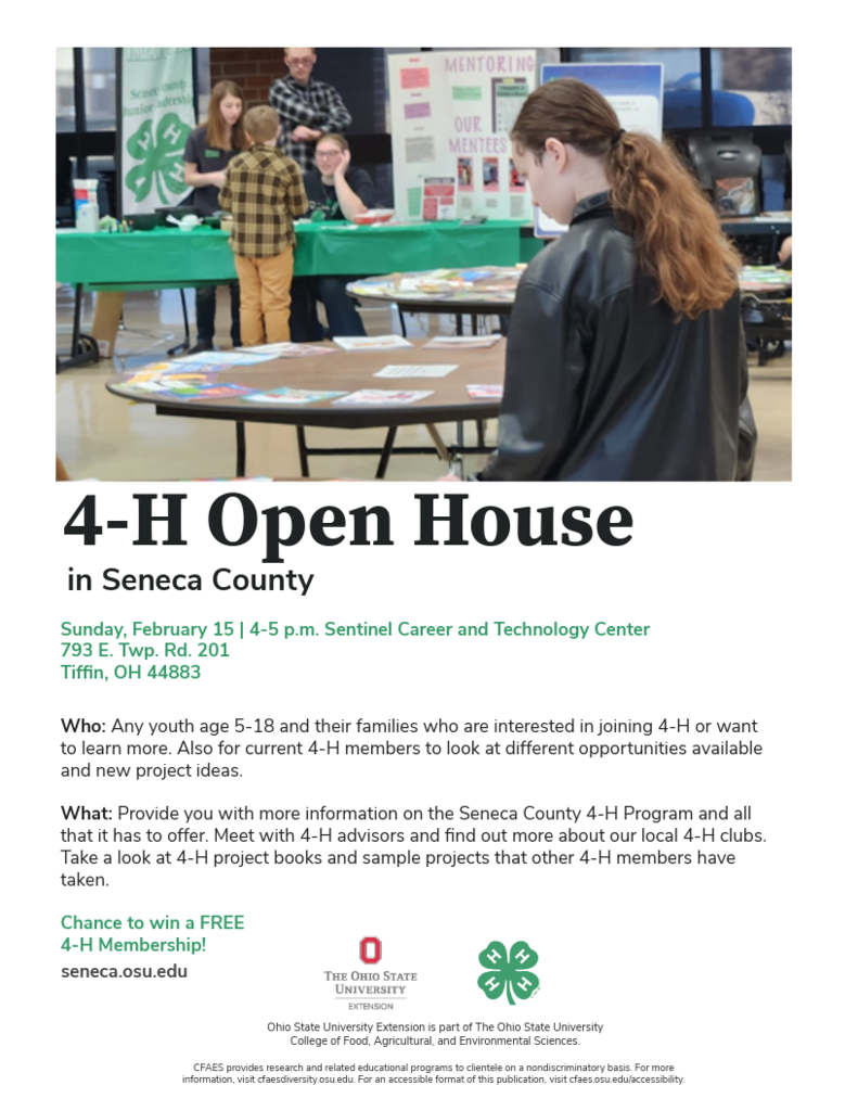 Seneca County 4-H Open House