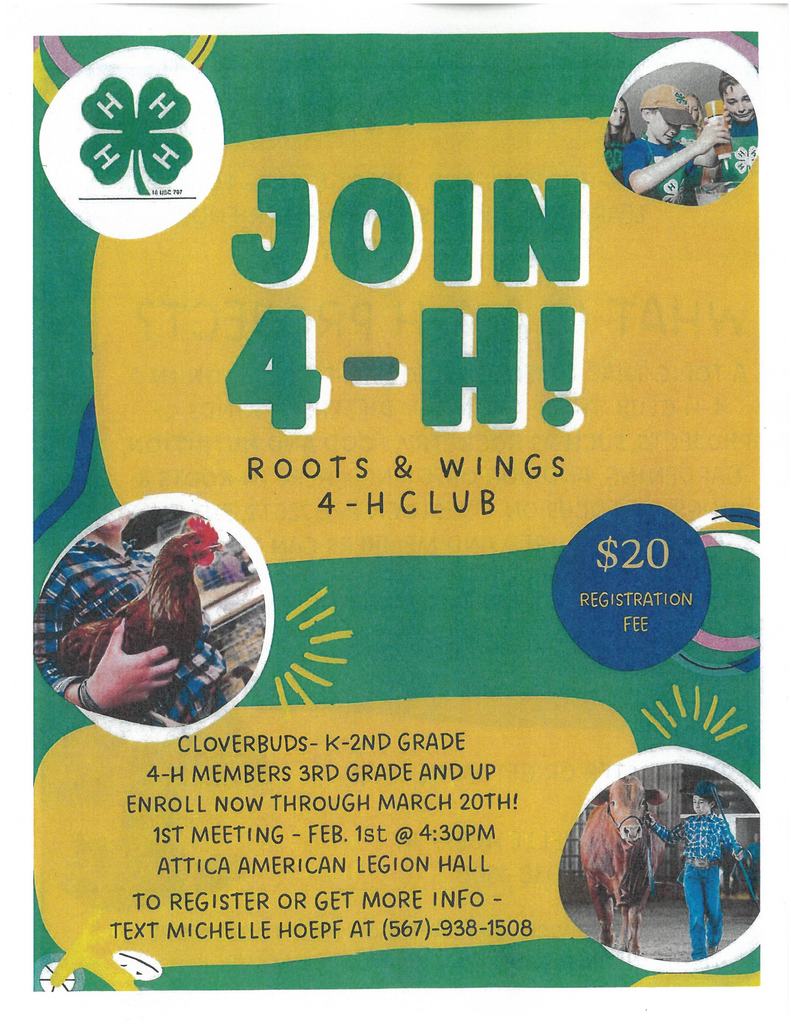 Roots and Wings 4-H Club