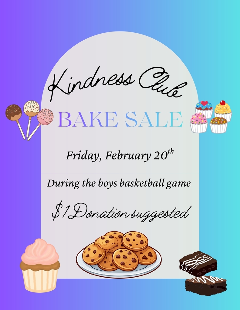Kindness Club Bake Sale