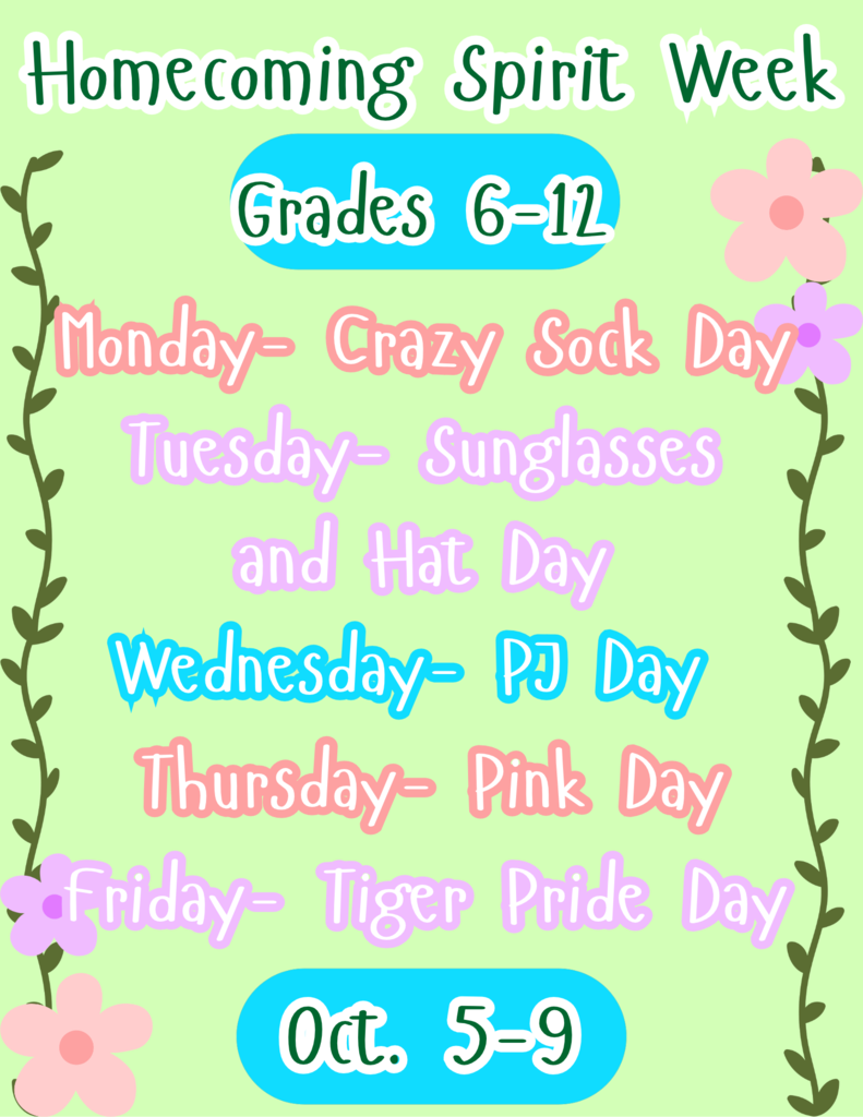 Homecoming Spirit Week