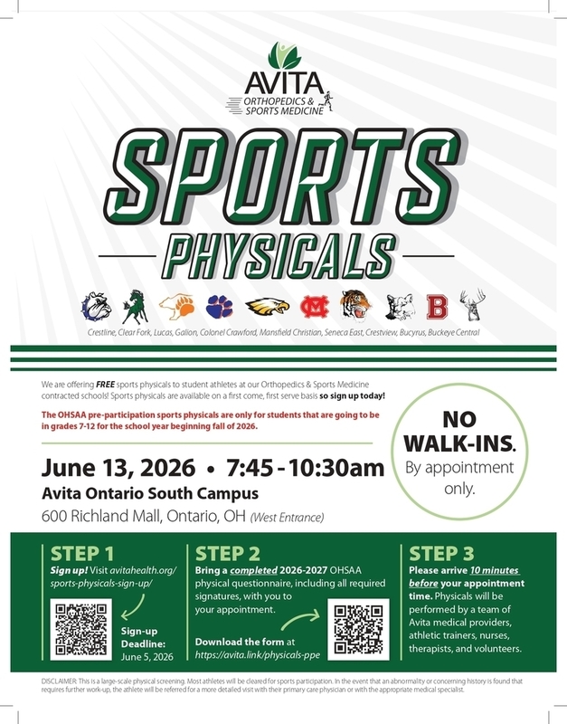 Sports Physicals Avita