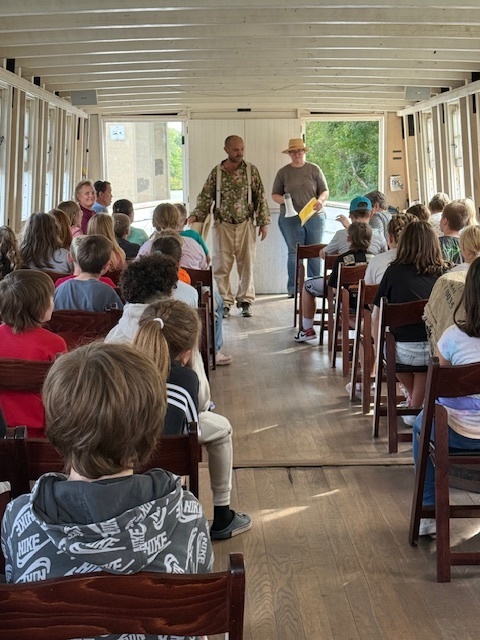 Inside of canal boat