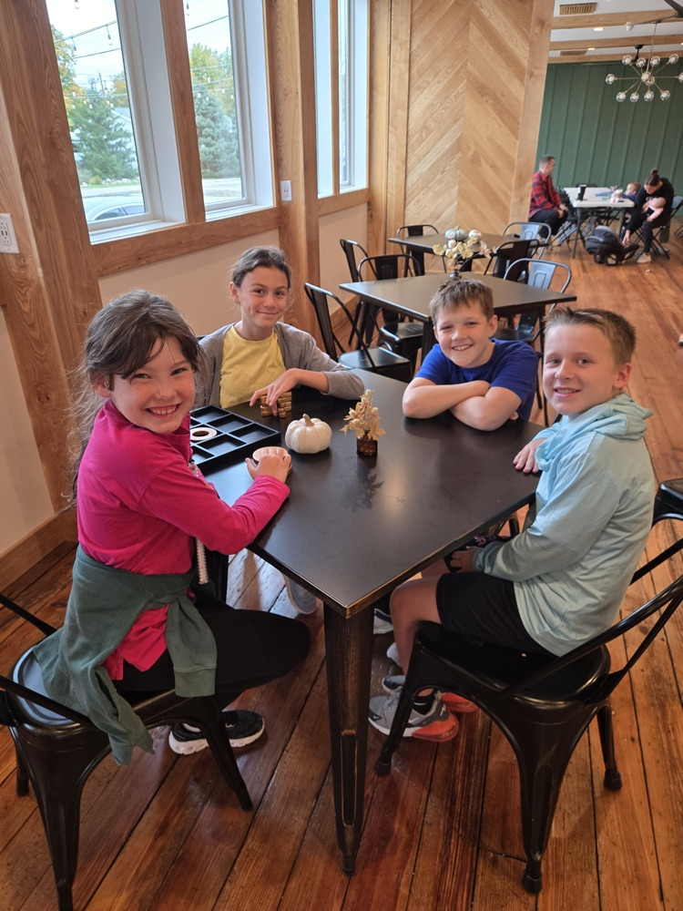 playing games and enjoying Refuge drinks