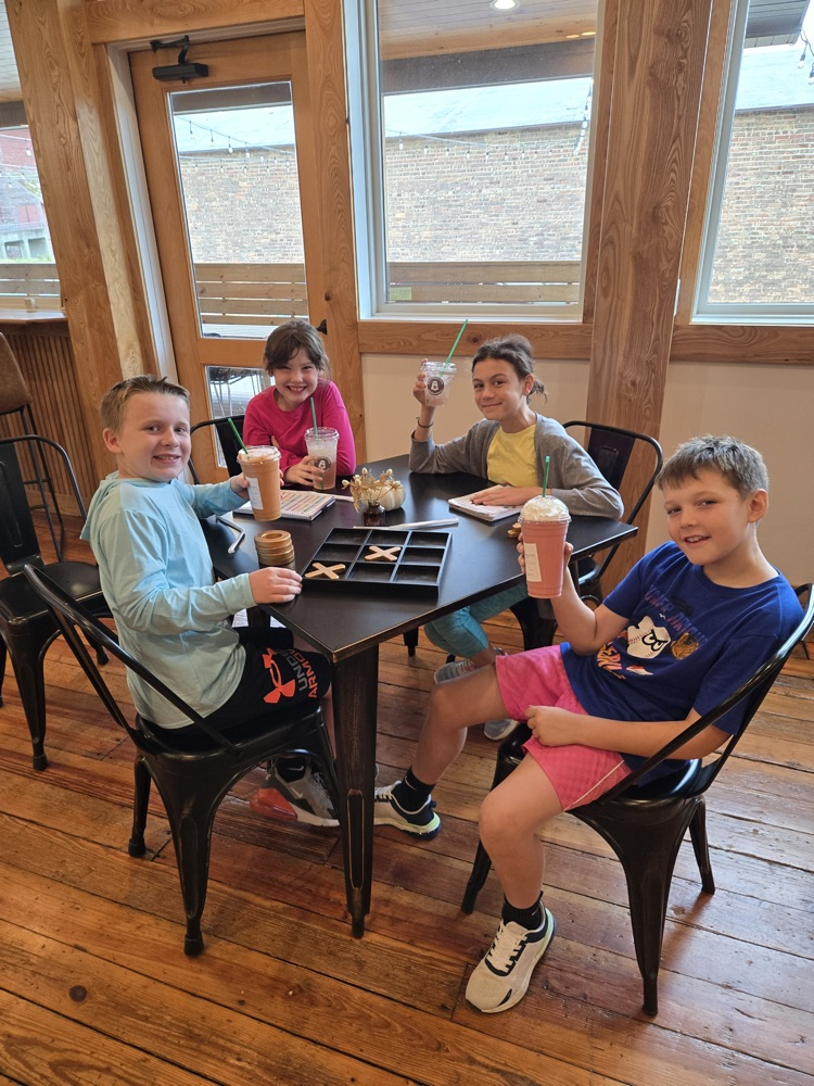 playing games and enjoying Refuge drinks