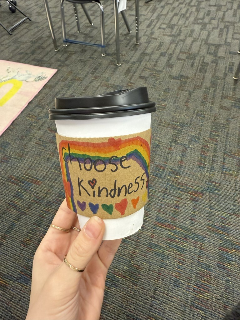 Coffee cup with drink sleeve