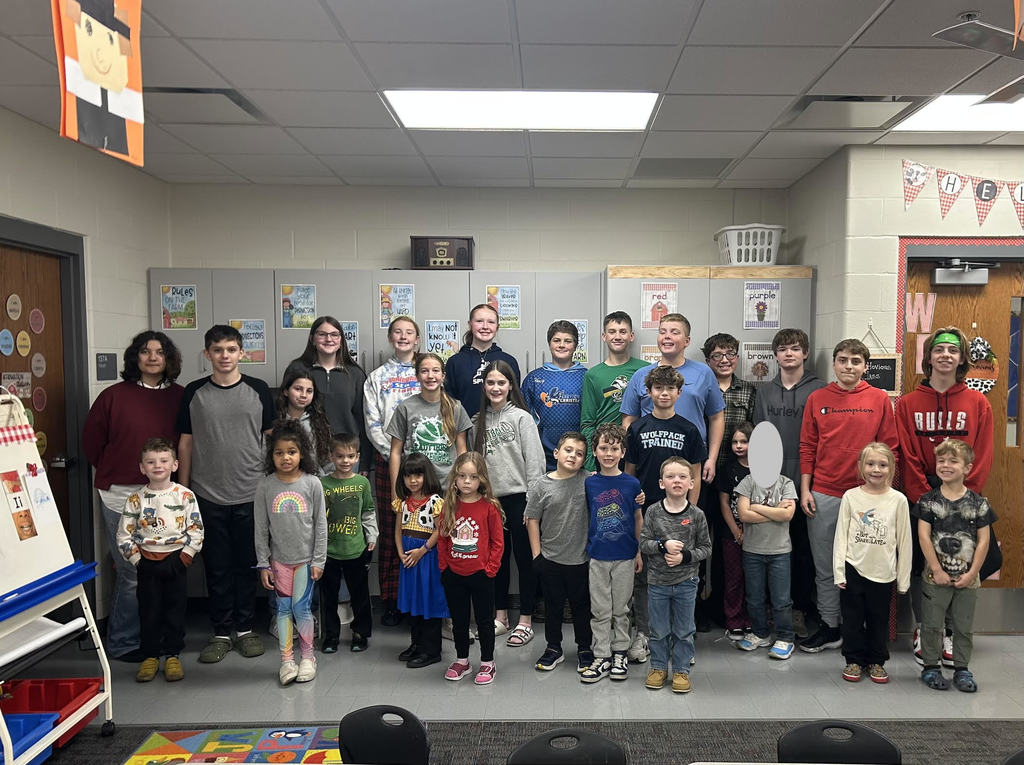 Kindergarten and 8th Grade Students