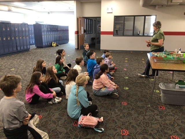 Students and instructor