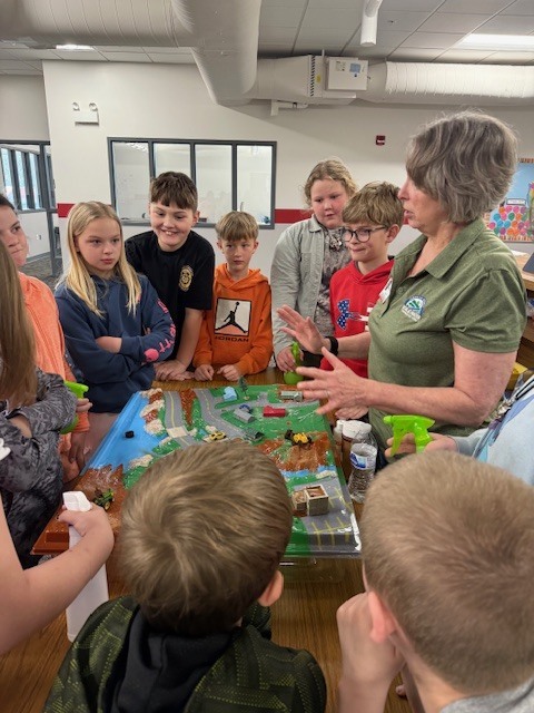 Students and instructor