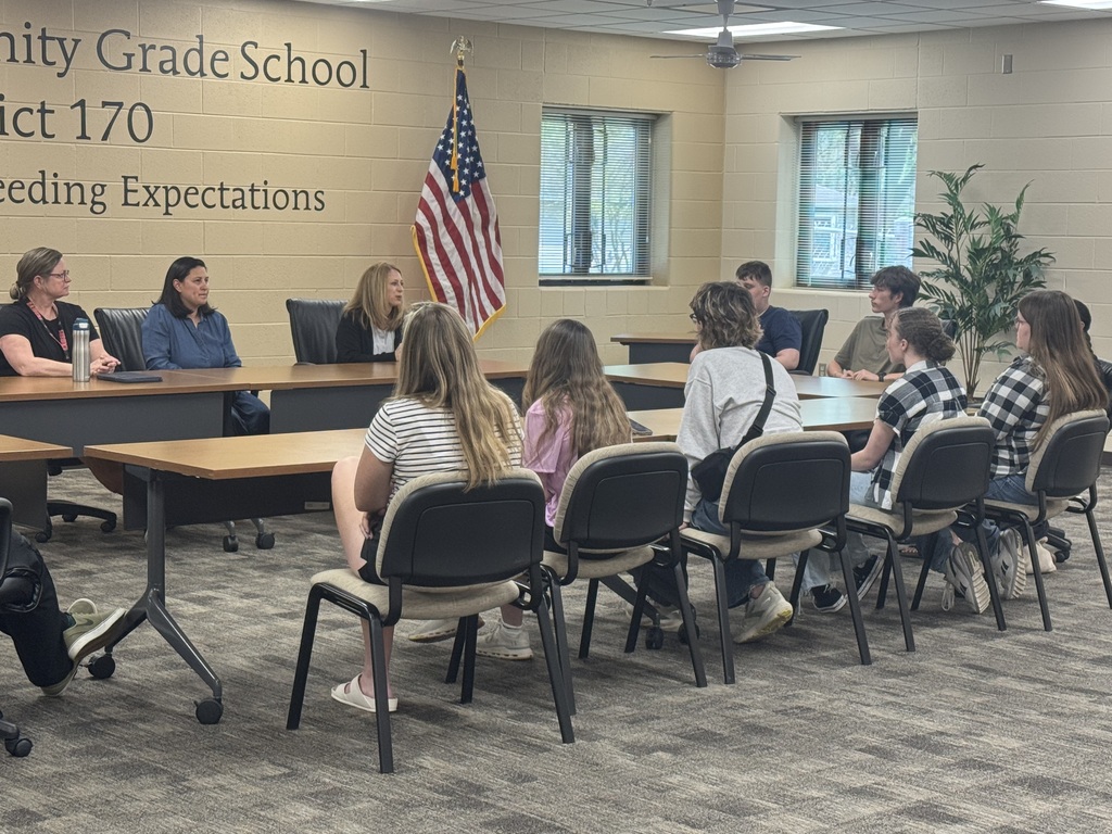 Sharing with the students