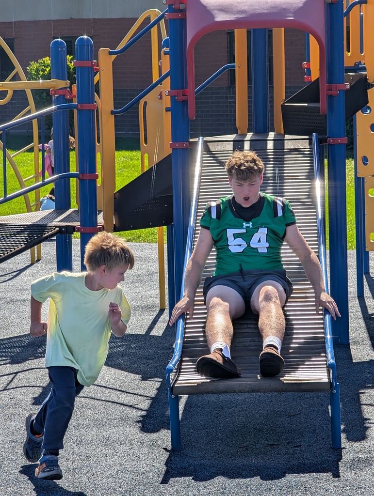 Students on playground