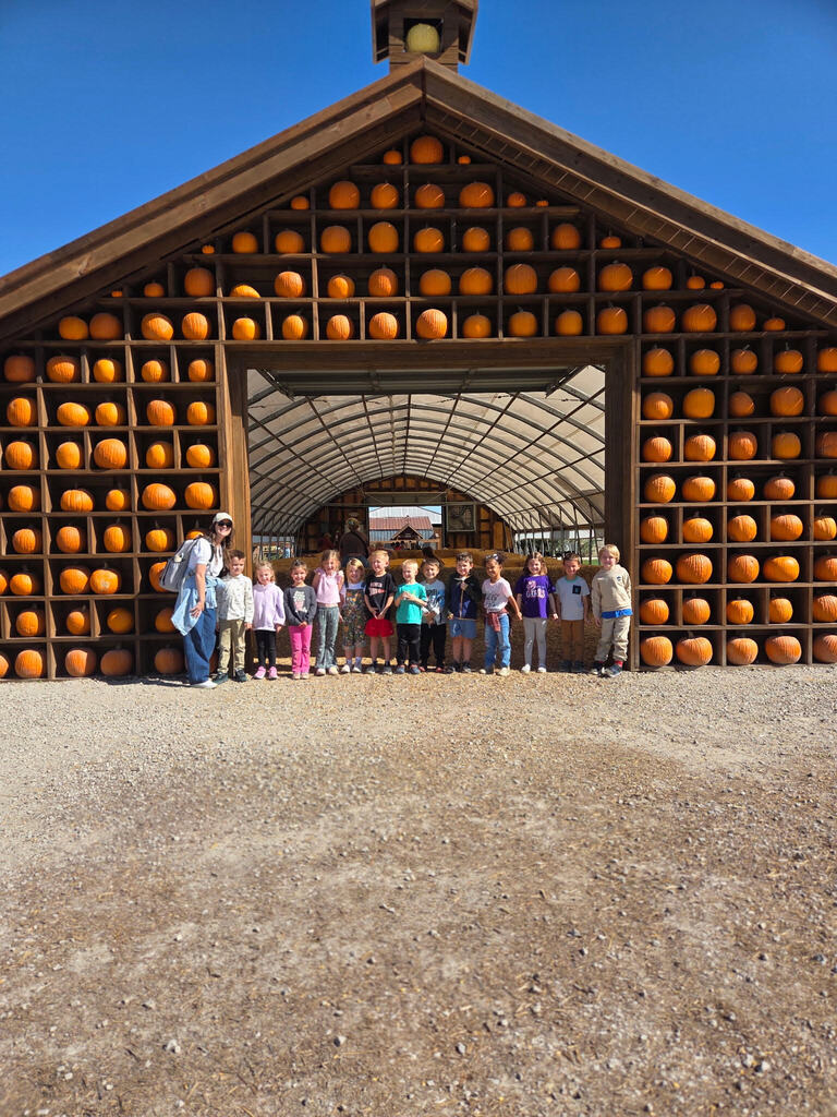 kids at the farm