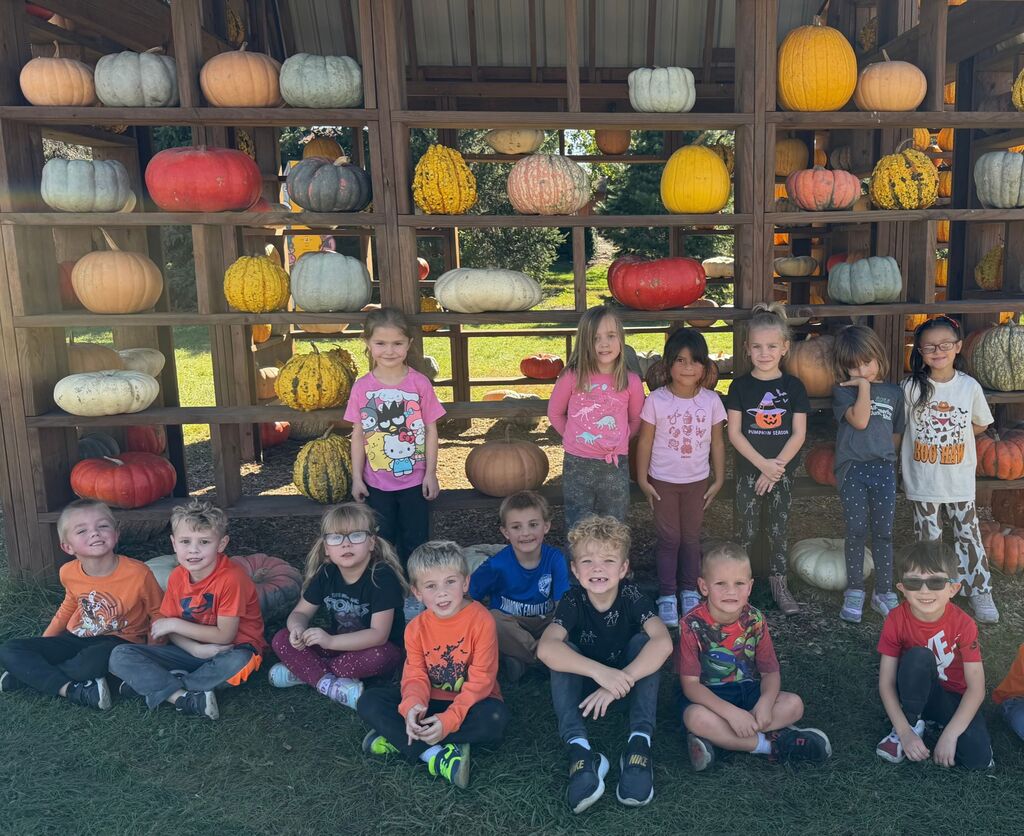 kids at farm