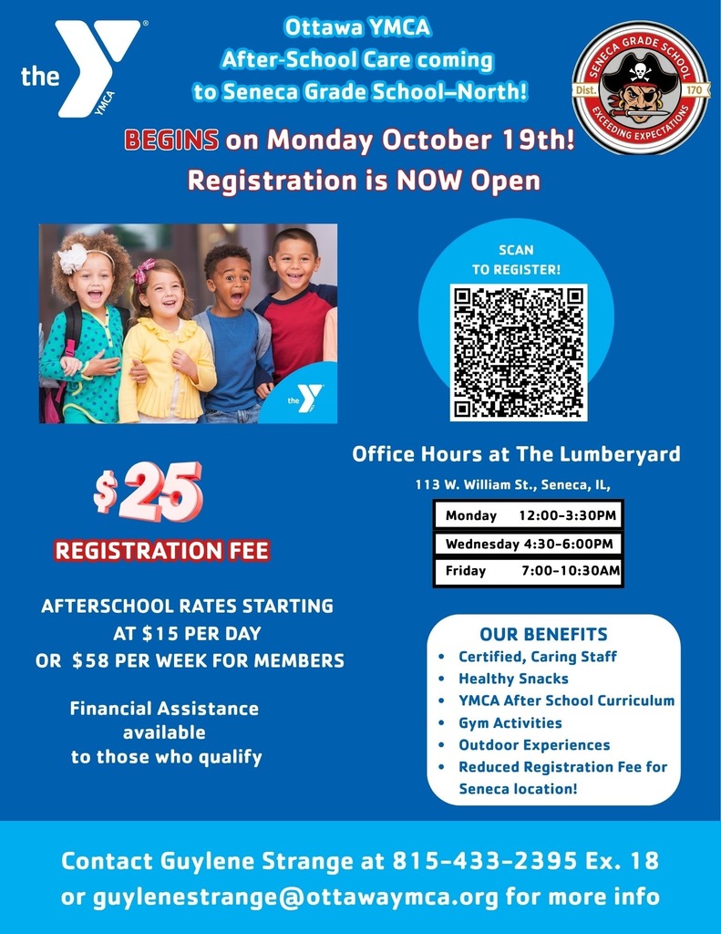 Flyer about YMCA afterschool program