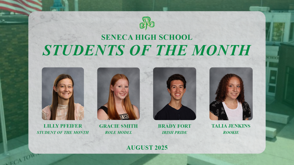 August Students of the Month