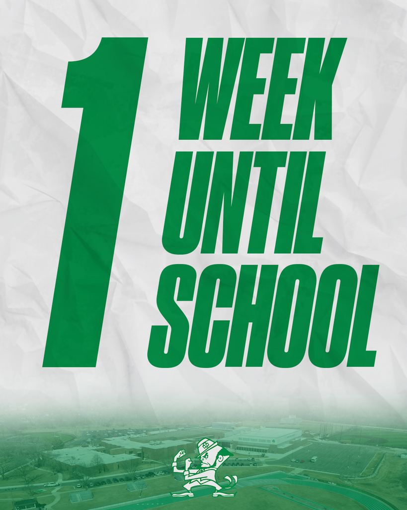 One week until school starts at SHS.