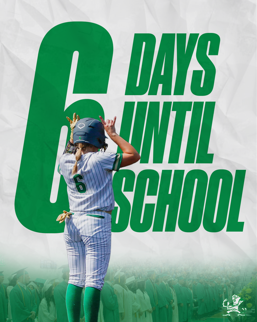 Six days until school starts at SHS.