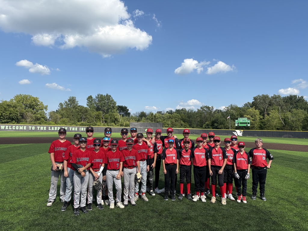 SGS and MVK baseball played each other on the turf last night at SHS.