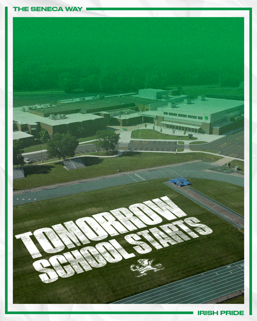 Tomorrow school starts at SHS.