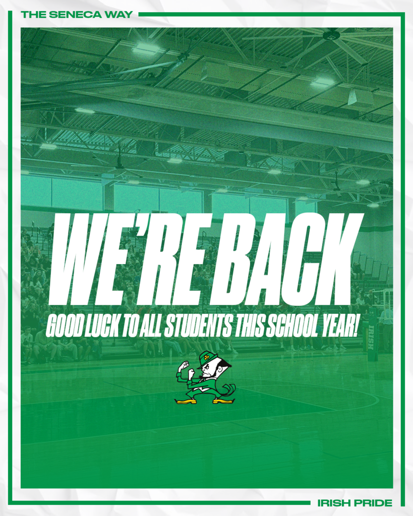 The 2025-2026 school year has started at Seneca High School.